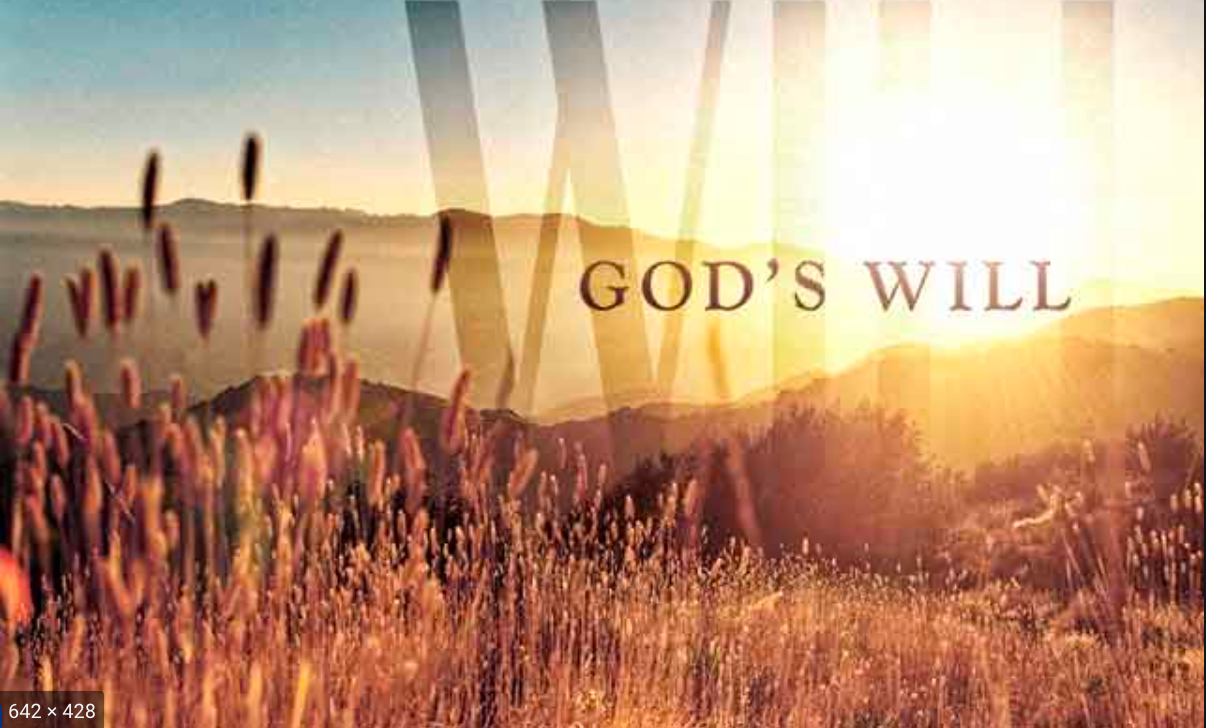 God’s Will